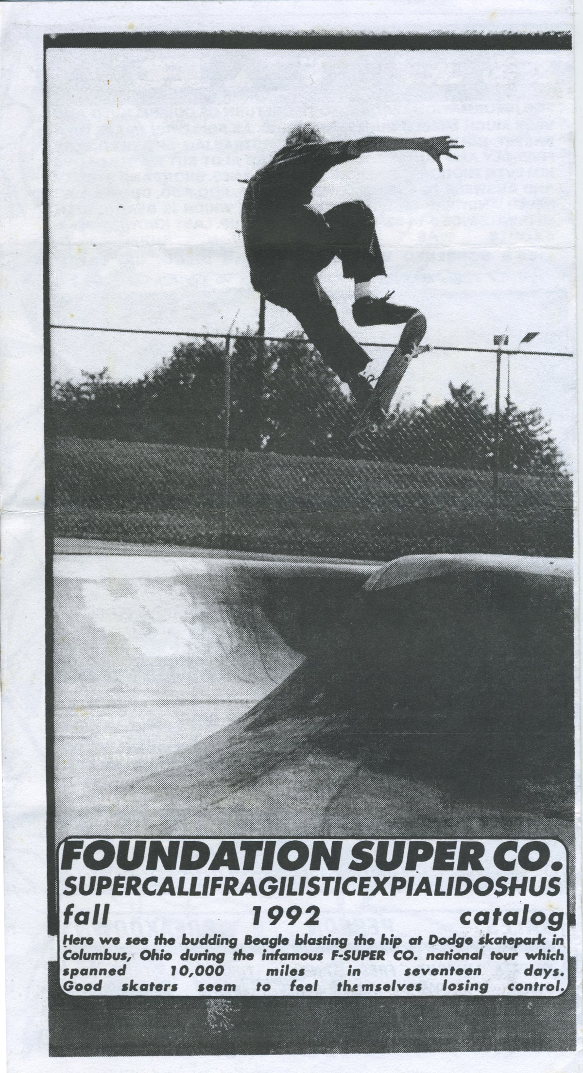 Vintage Foundation Super Co '92 Fall Catalog - jointcustodydc