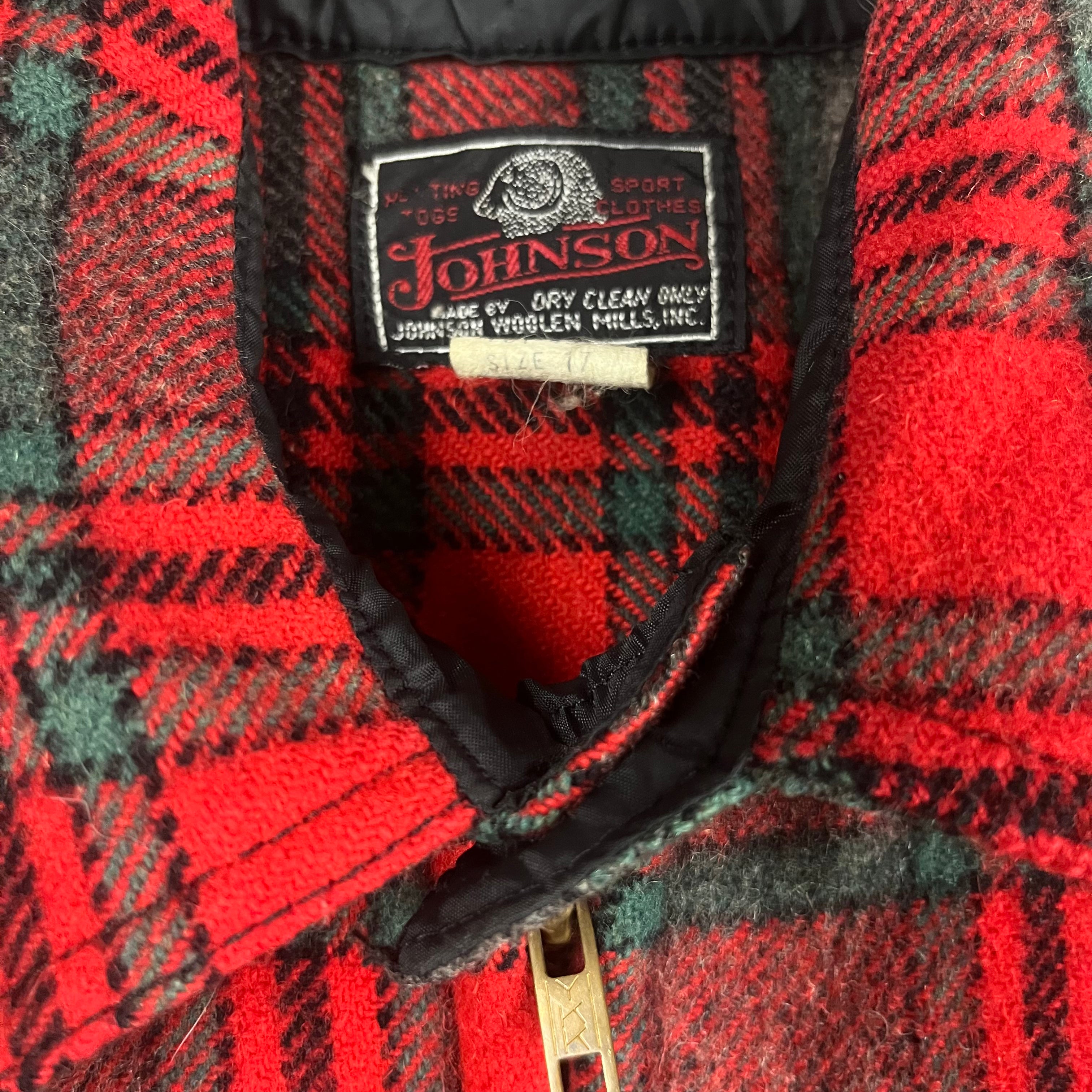 Vintage Johnson Woolen Mills 