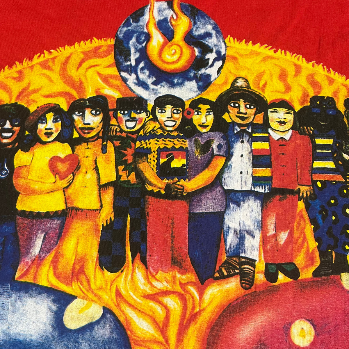 Vintage Santana &quot;Sacred Fire&quot; T-Shirt