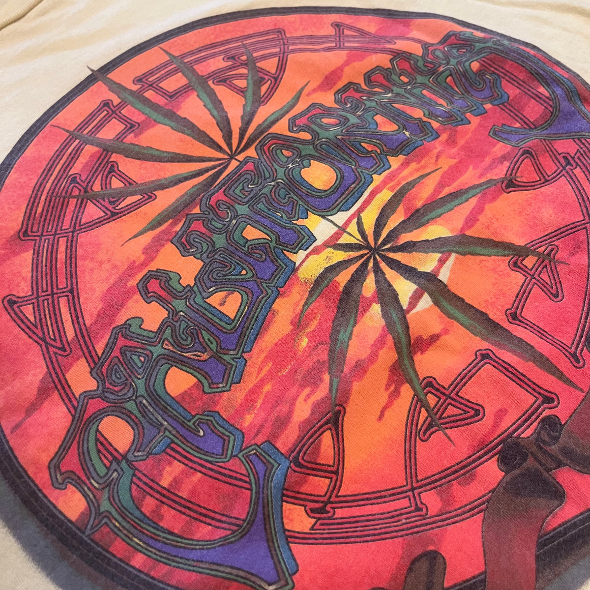 Vintage Kelley Mouse Studios "California" Bill Graham Presents T-Shirt - jointcustodydc
