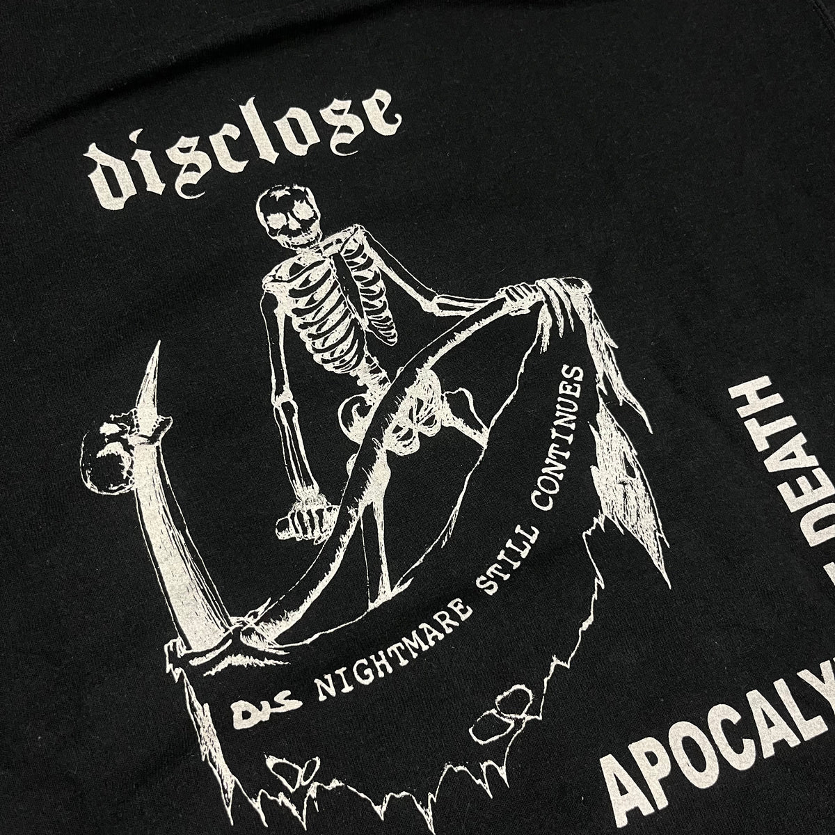 Vintage Disclose &quot;Apocalypse Of Death&quot; Dan-Doh Records Pullover Hoodie
