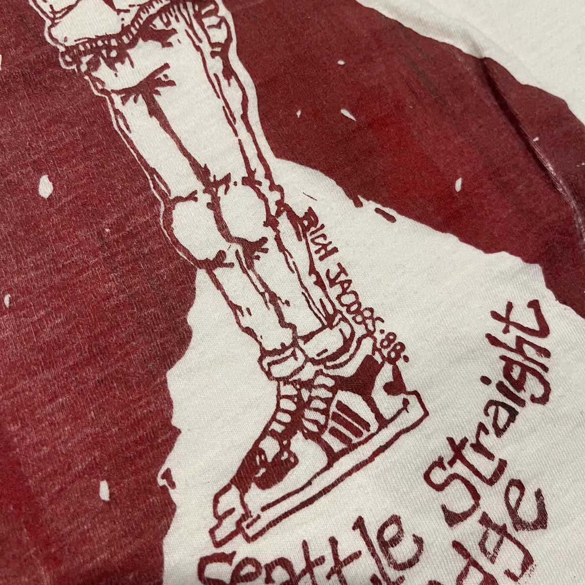 Vintage Brotherhood &quot;Seattle Straight Edge&quot; T-Shirt