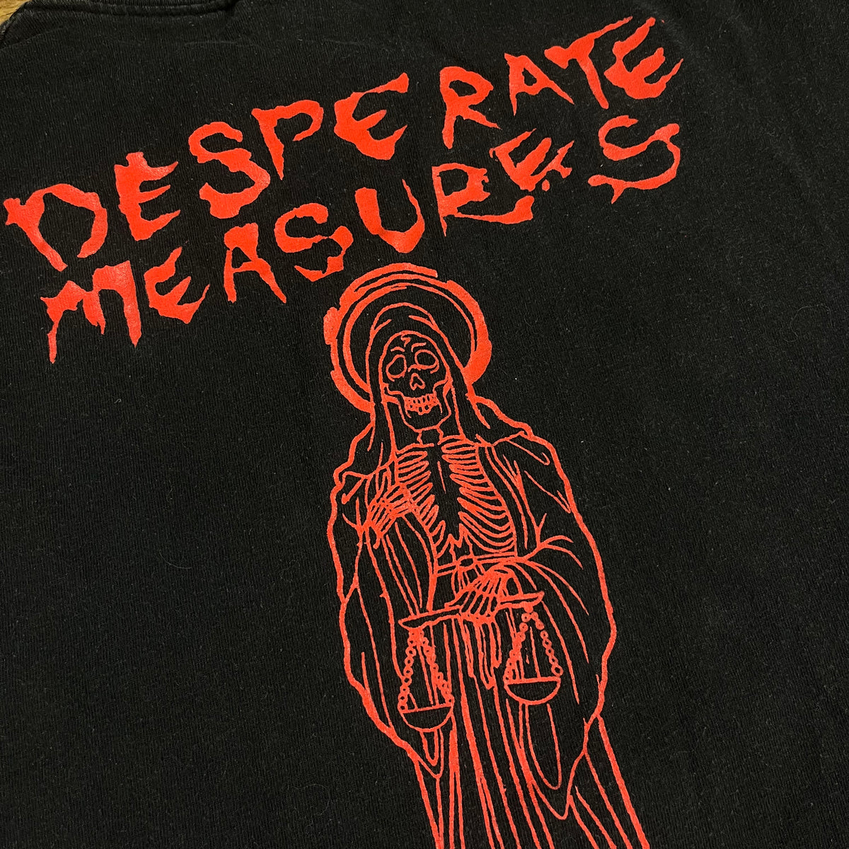 Vintage Desperate Measures &quot;It&#39;s On Your Hands&quot; T-Shirt