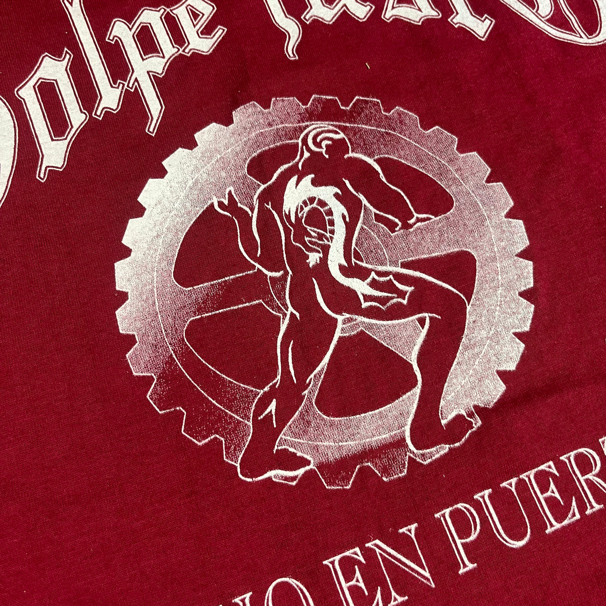 Vintage Golpe Justo &quot;Hecho En Puerto Rico&quot; T-Shirt