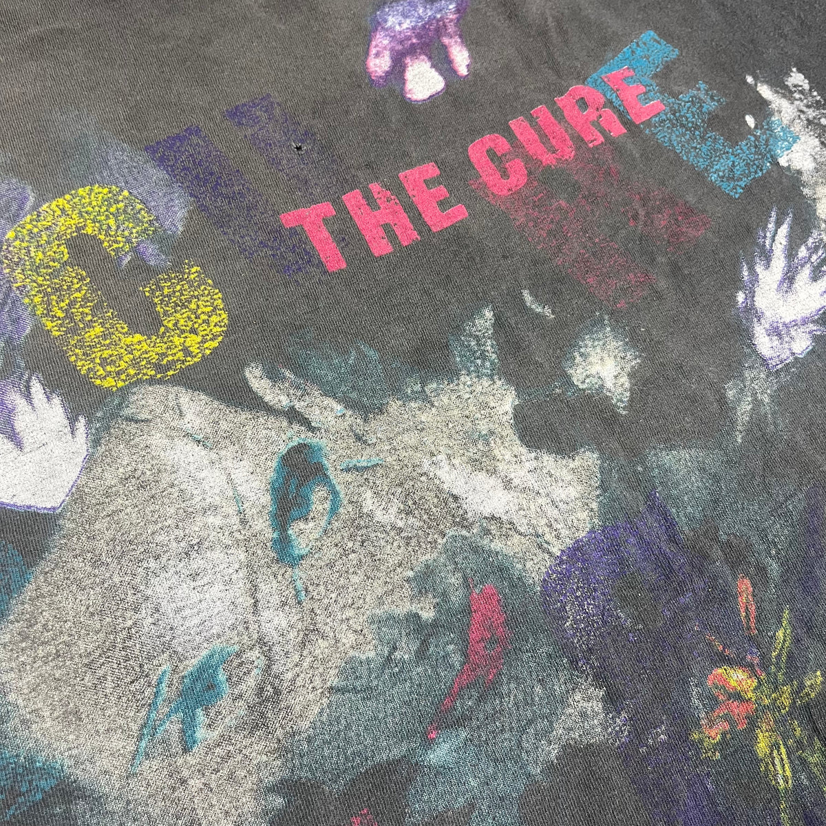 Vintage The Cure &quot;The Prayer&quot; &#39;89 Tour T-Shirt