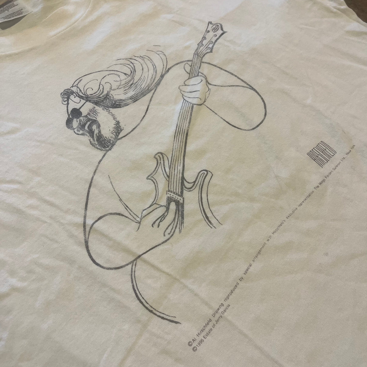 Vintage Jerry Garia "Al Hirschfeld" T-Shirt