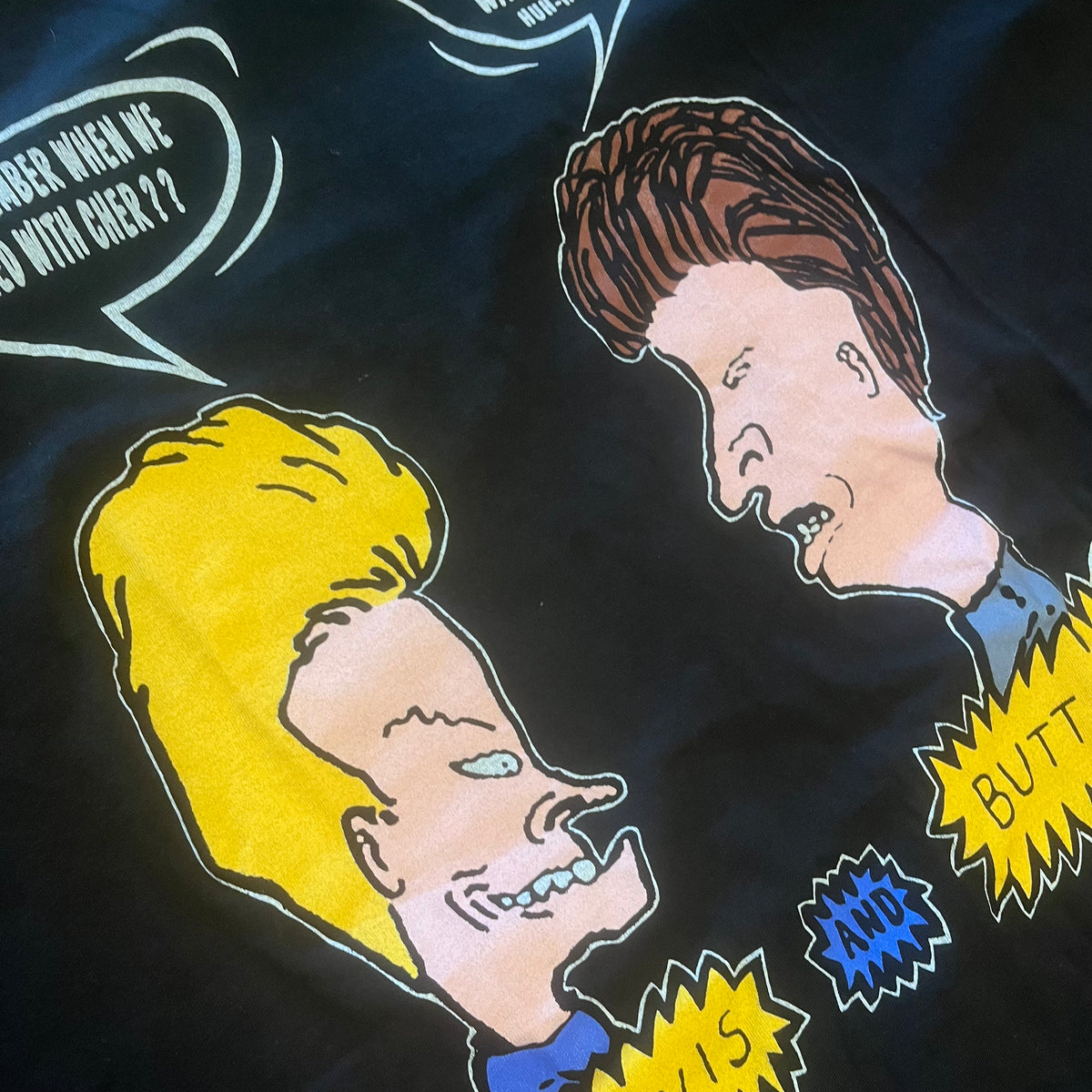 Vintage Beavis And Butthead With Cher "I Got You Babe" T-Shirt - jointcustodydc