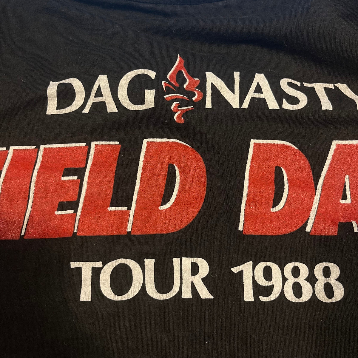 Vintage Dag Nasty &quot;Dag Tags&quot; Field Day Tour T-Shirt