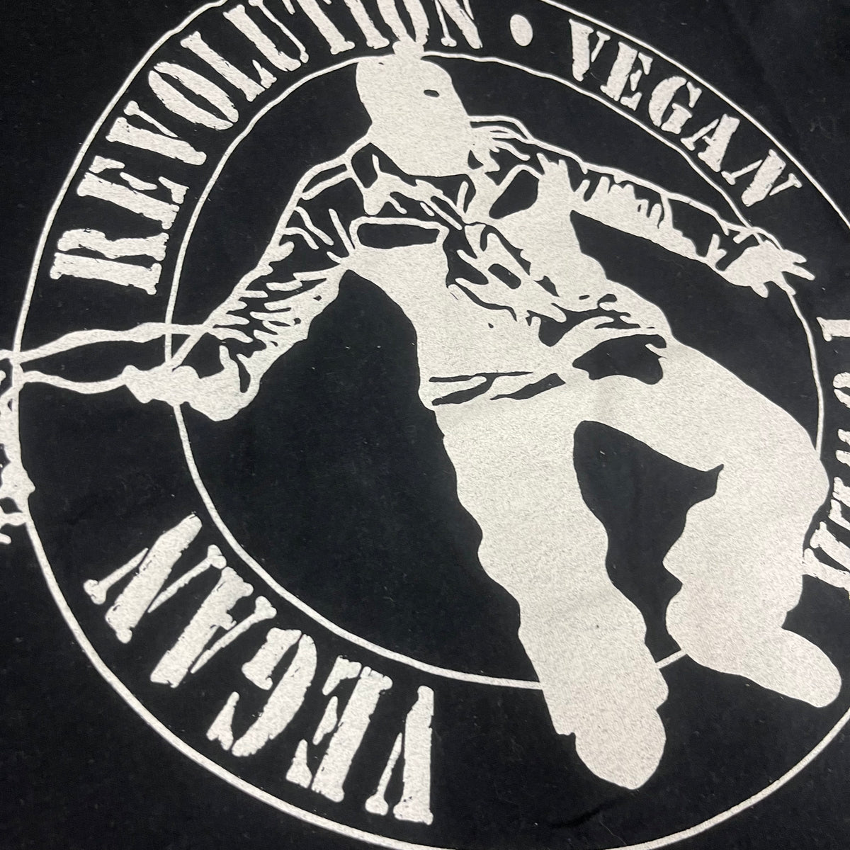 Vintage Vanguard &quot;Vegan Revolution&quot; Hardline T-Shirt