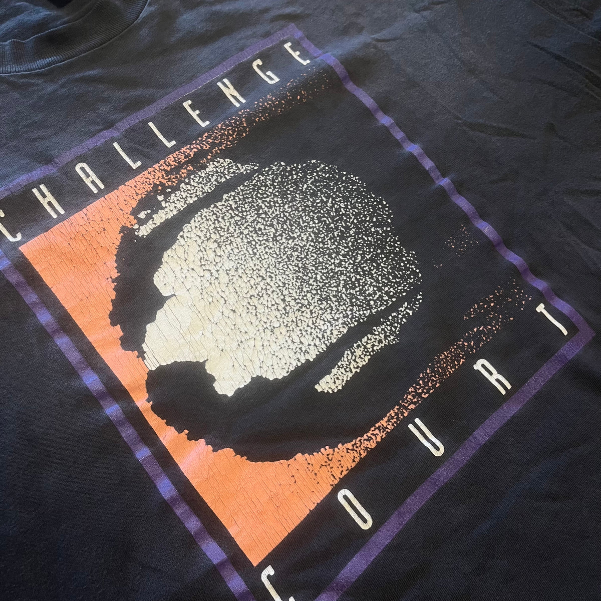 Vintage Nike Andre Agassi "Challenge Court" Sun Faded T-Shirt