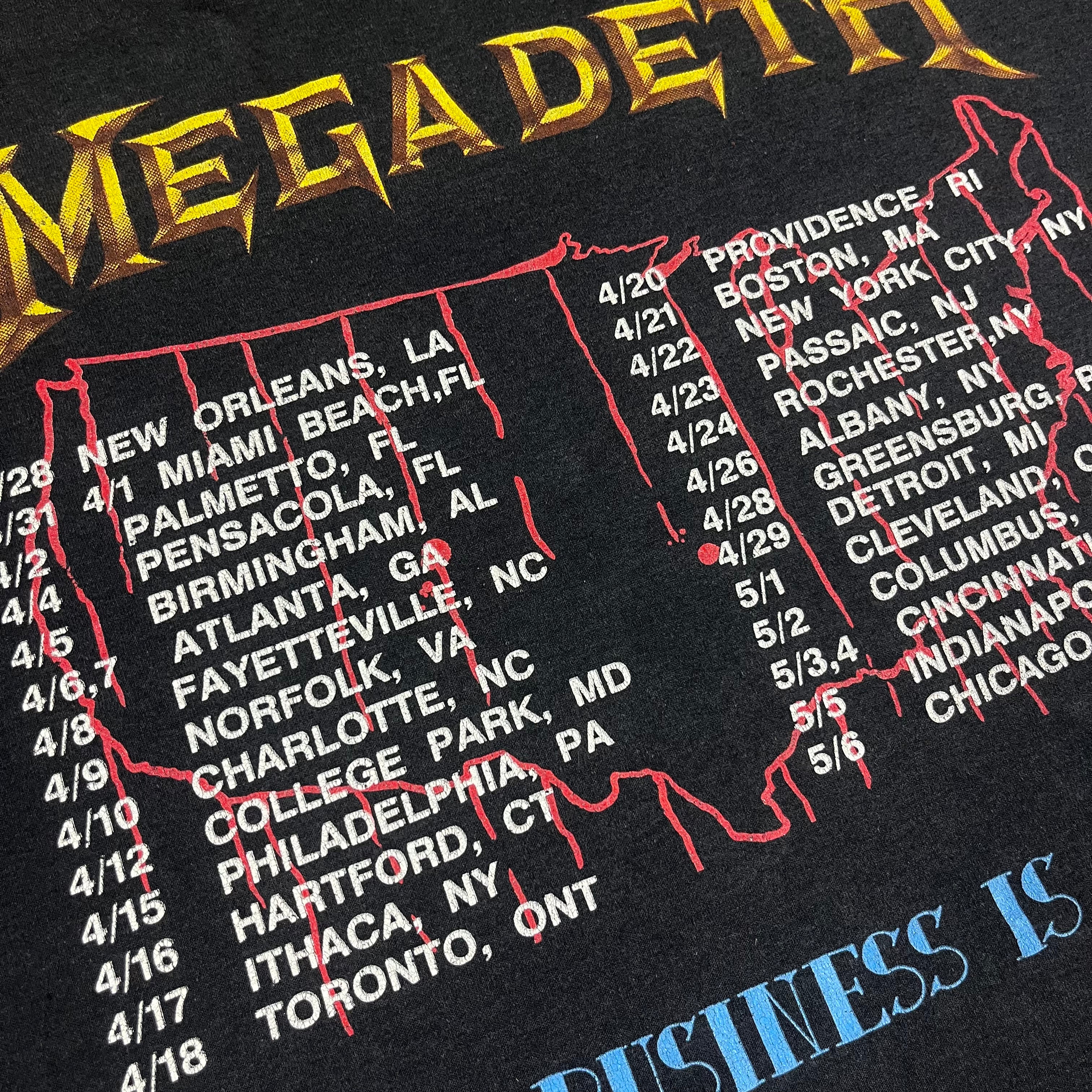 Vintage Megadeth 