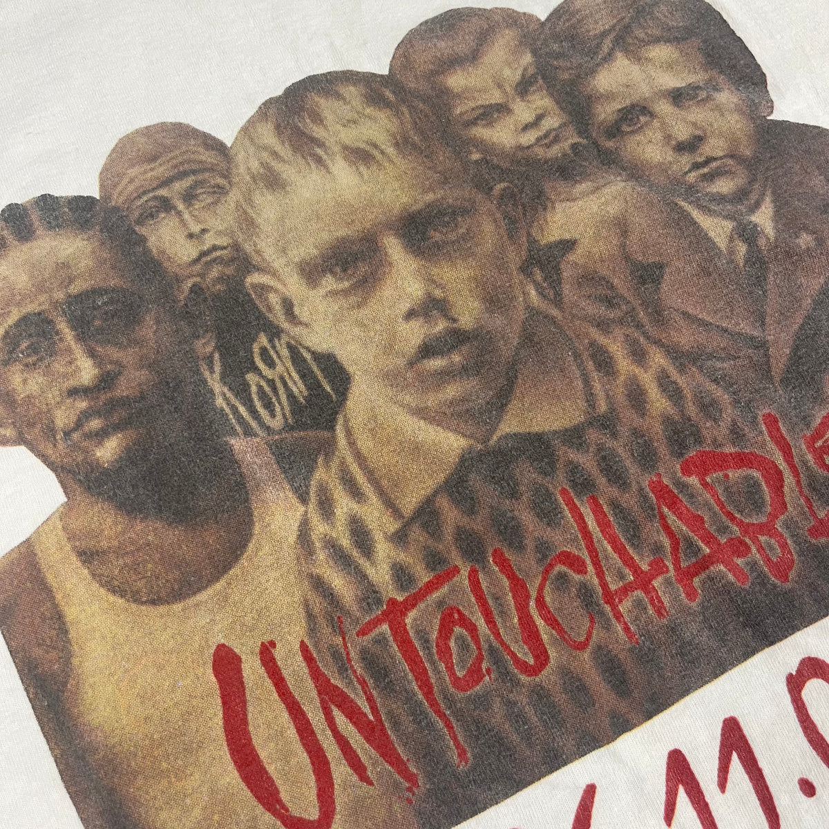 Vintage Korn &quot;Untouchables&quot; 06.11.02 Promotional Album Release T-Shirt