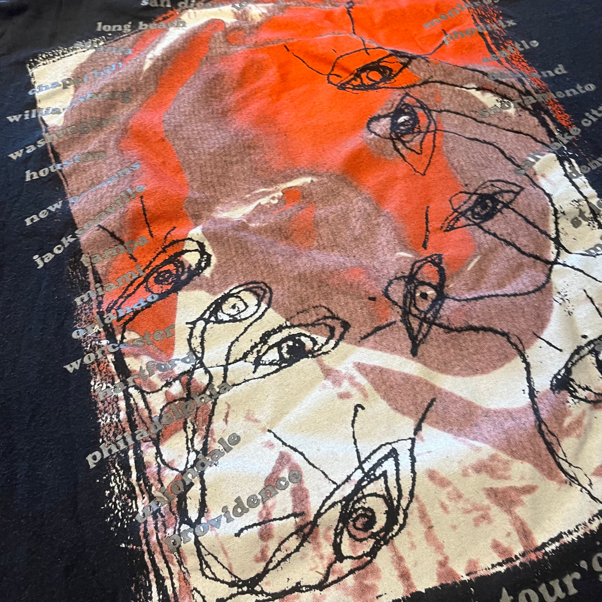 Vintage The Cure &quot;Wish&quot; &#39;92 Tour T-Shirt