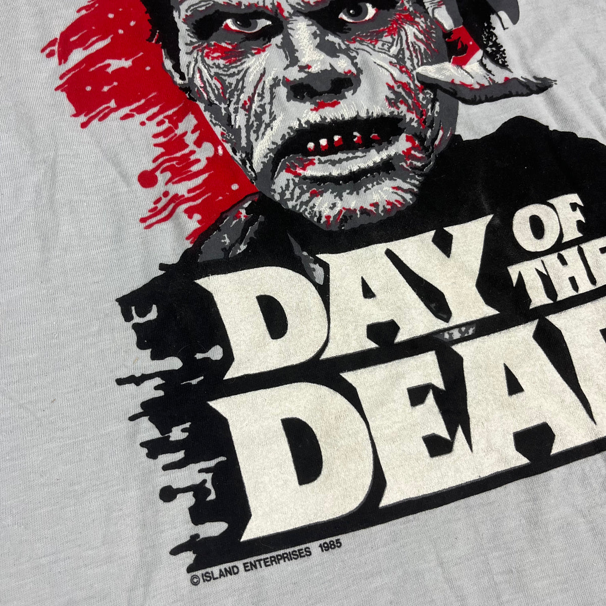Vintage George A. Romero&#39;s Day Of The Dead &quot;Island Enterprises&quot; Promotional T-Shirt