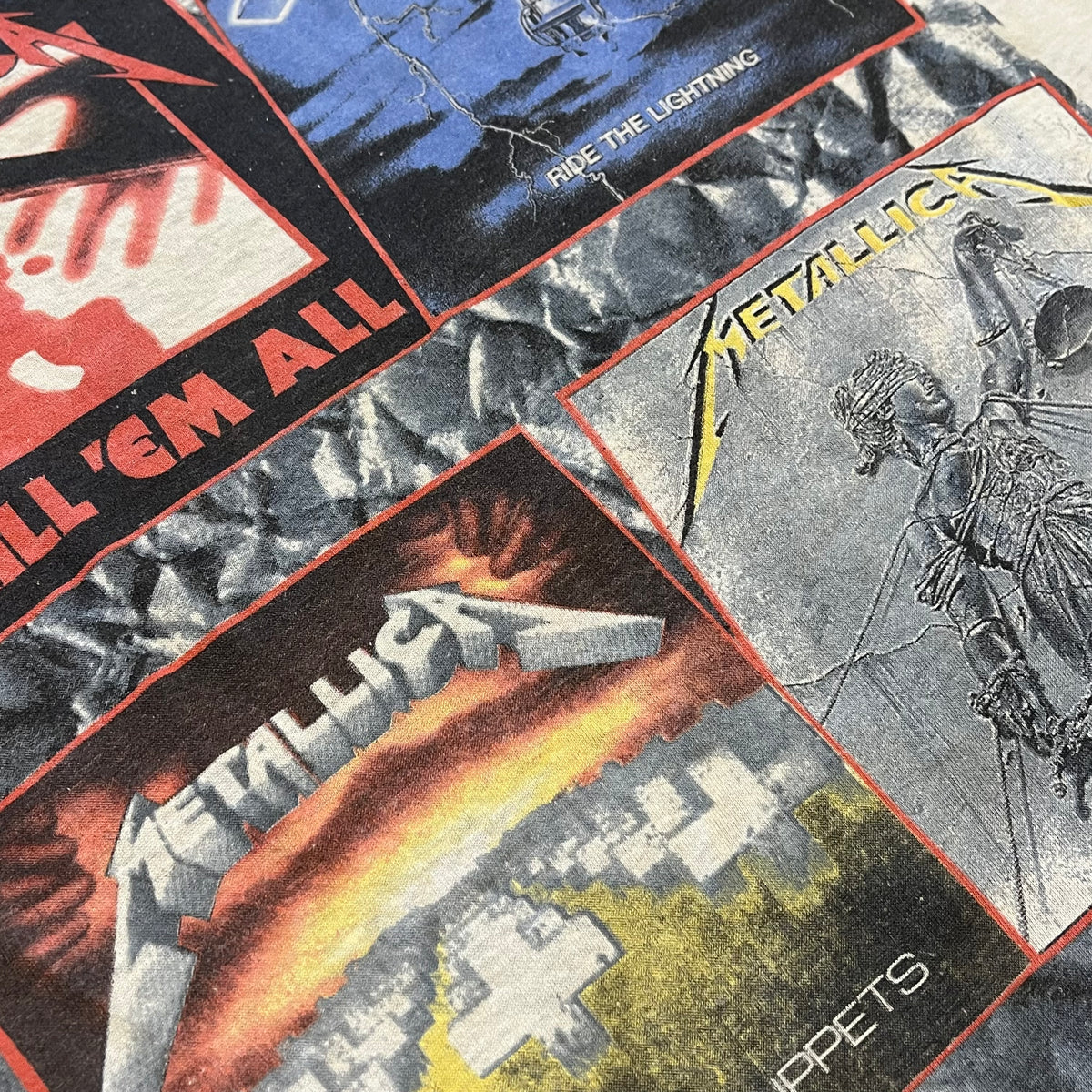 Vintage Metallica "And Justice For All" Cut Off Shirt