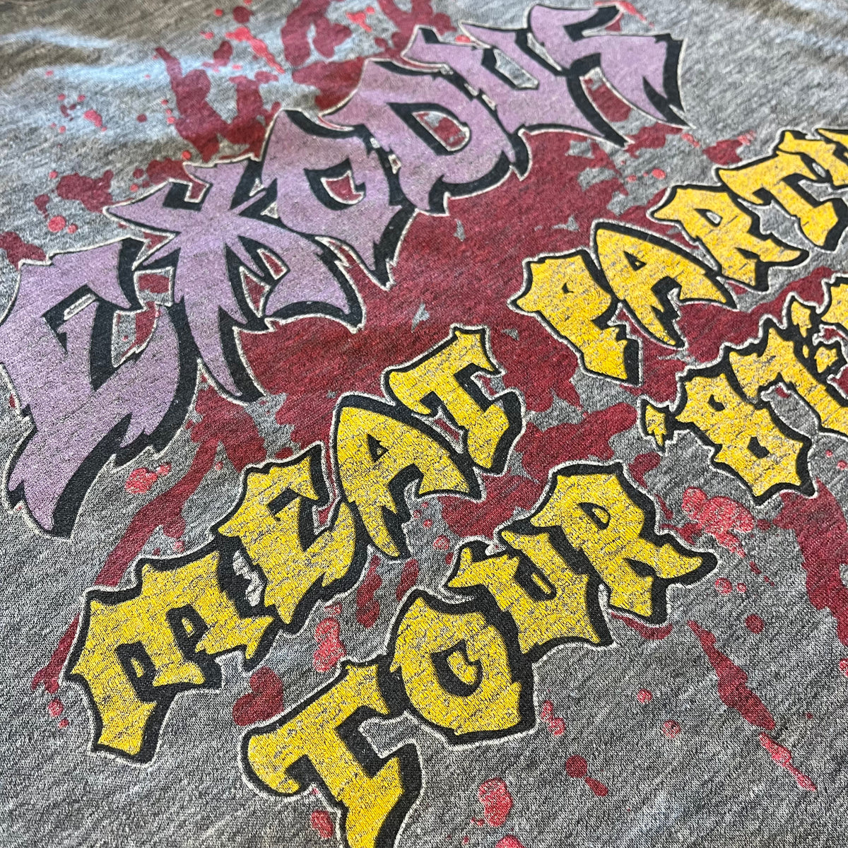 Vintage Exodus "Meat Party 87-88" Tour T-Shirt