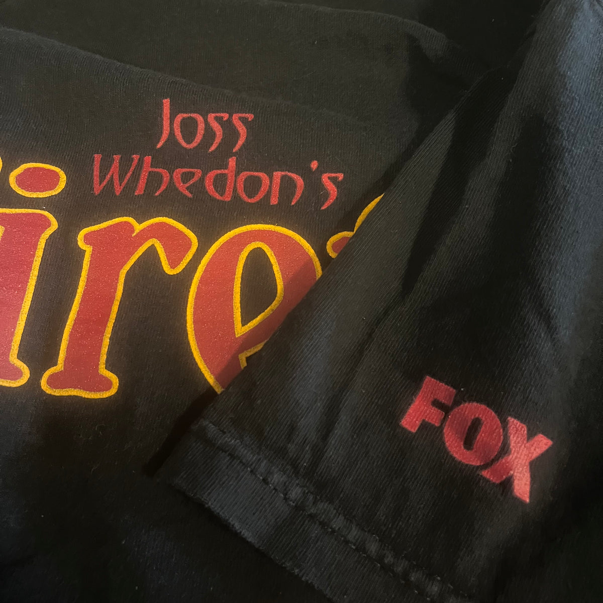Vintage Firefly "Joss Whedon" Promotional T-Shirt