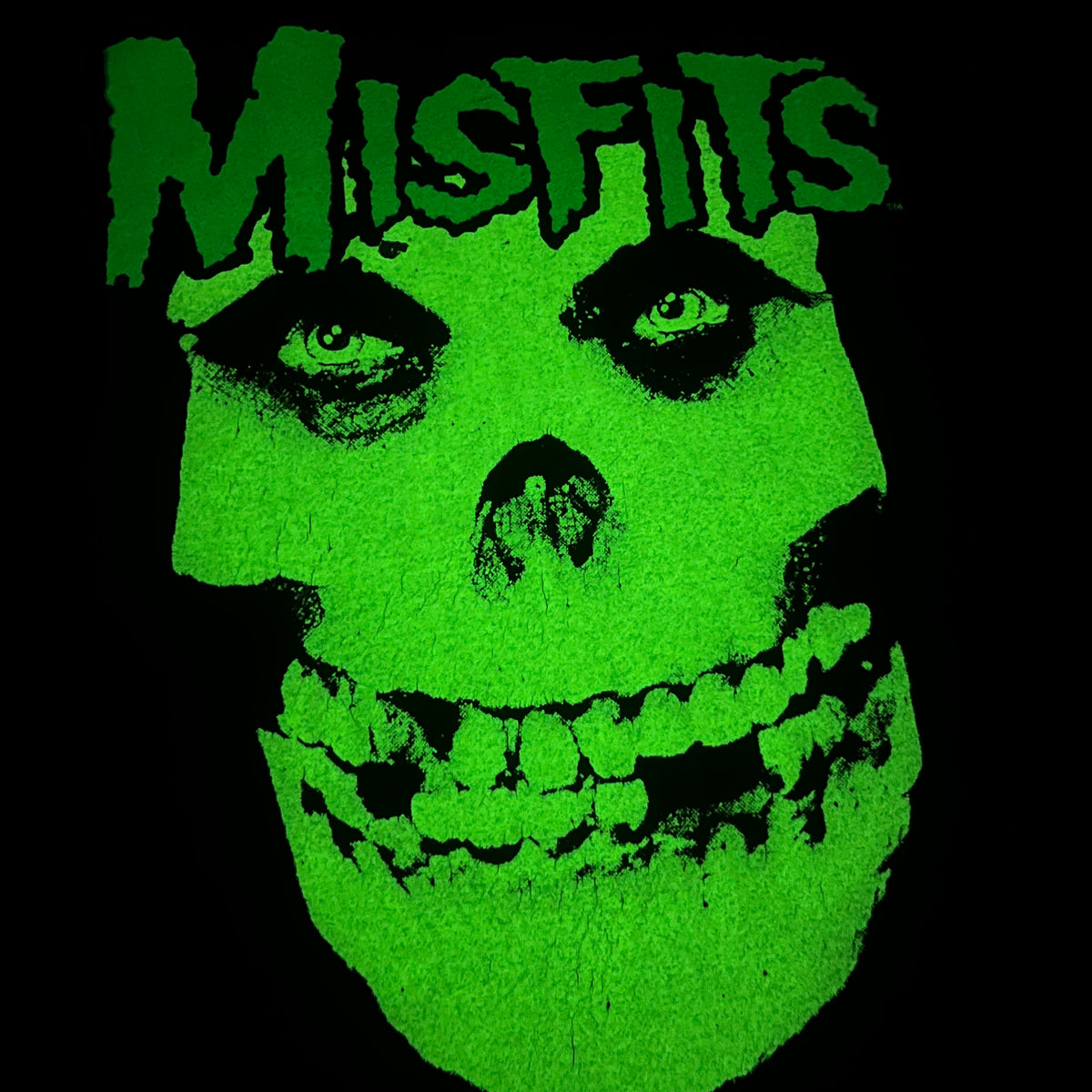 Vintage Misfits &quot;American Psycho&quot; Souls Ablaze *GLOW IN THE DARK* Tour T-Shirt