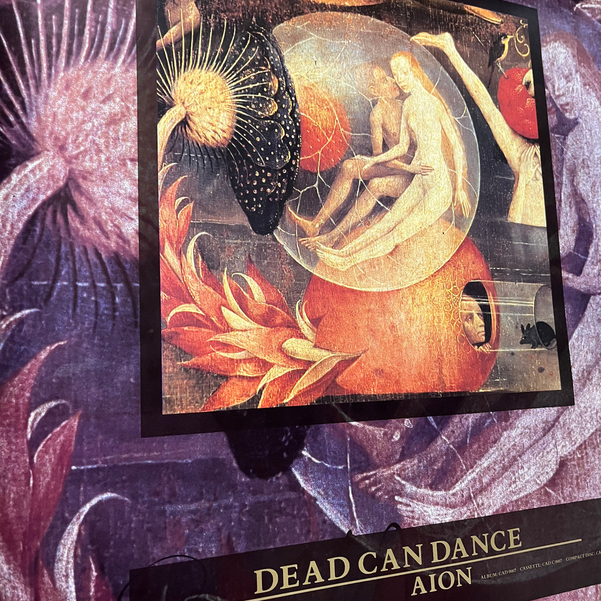 Vintage Dead Can Dance "4AD" Aion Promotional Poster - jointcustodydc