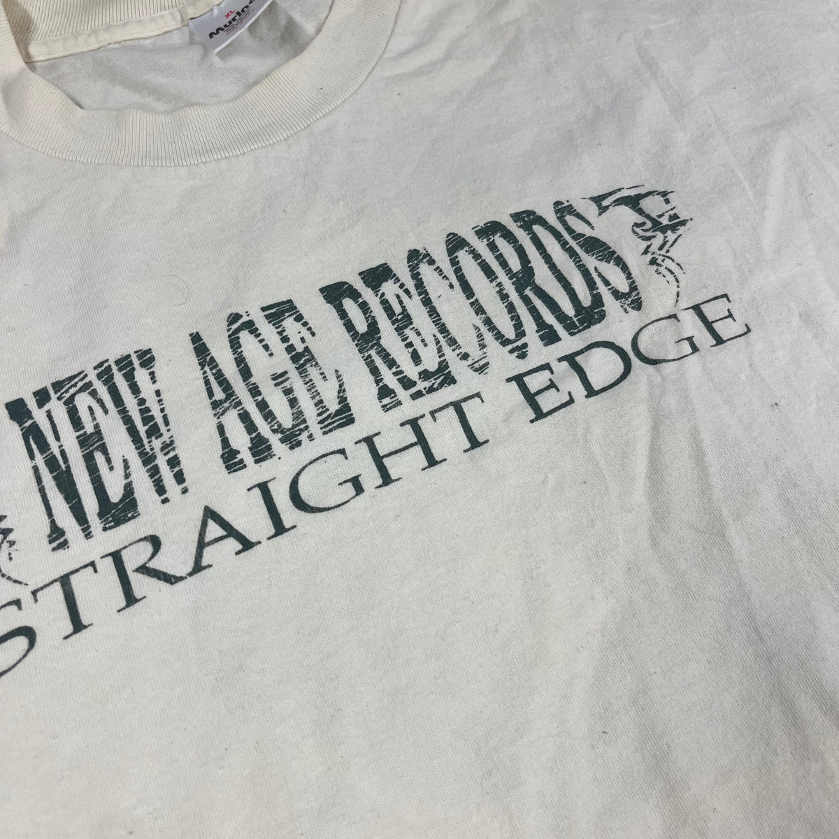 Vintage New Age Records &quot;Unbroken&quot; Straight Edge T-Shirt