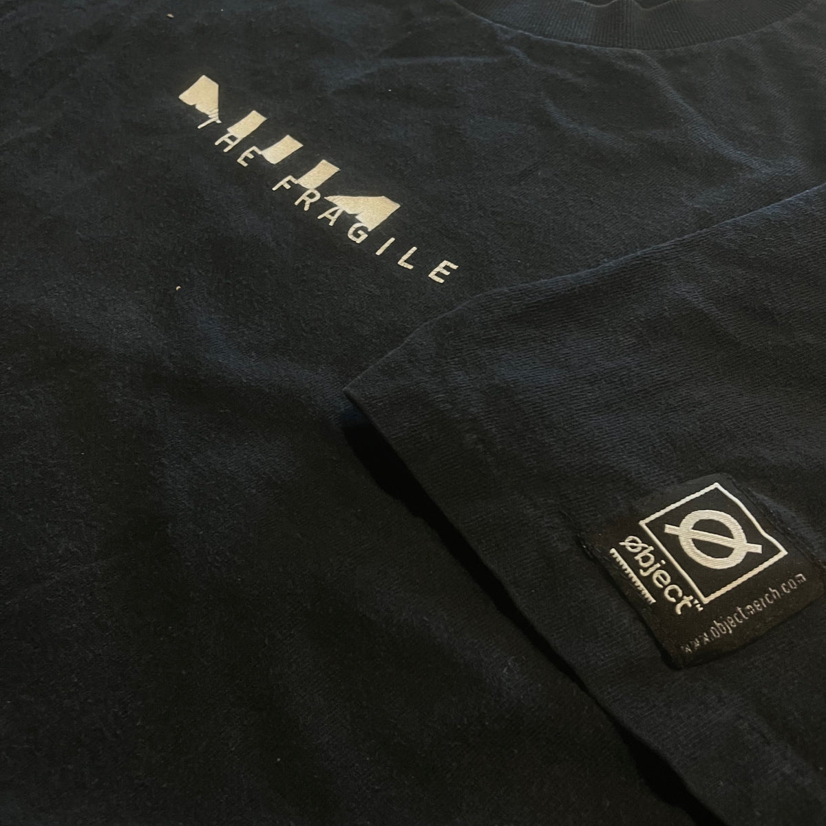 Vintage Nine Inch Nails "The Fragile" Fragility 2000 Tour T-Shirt