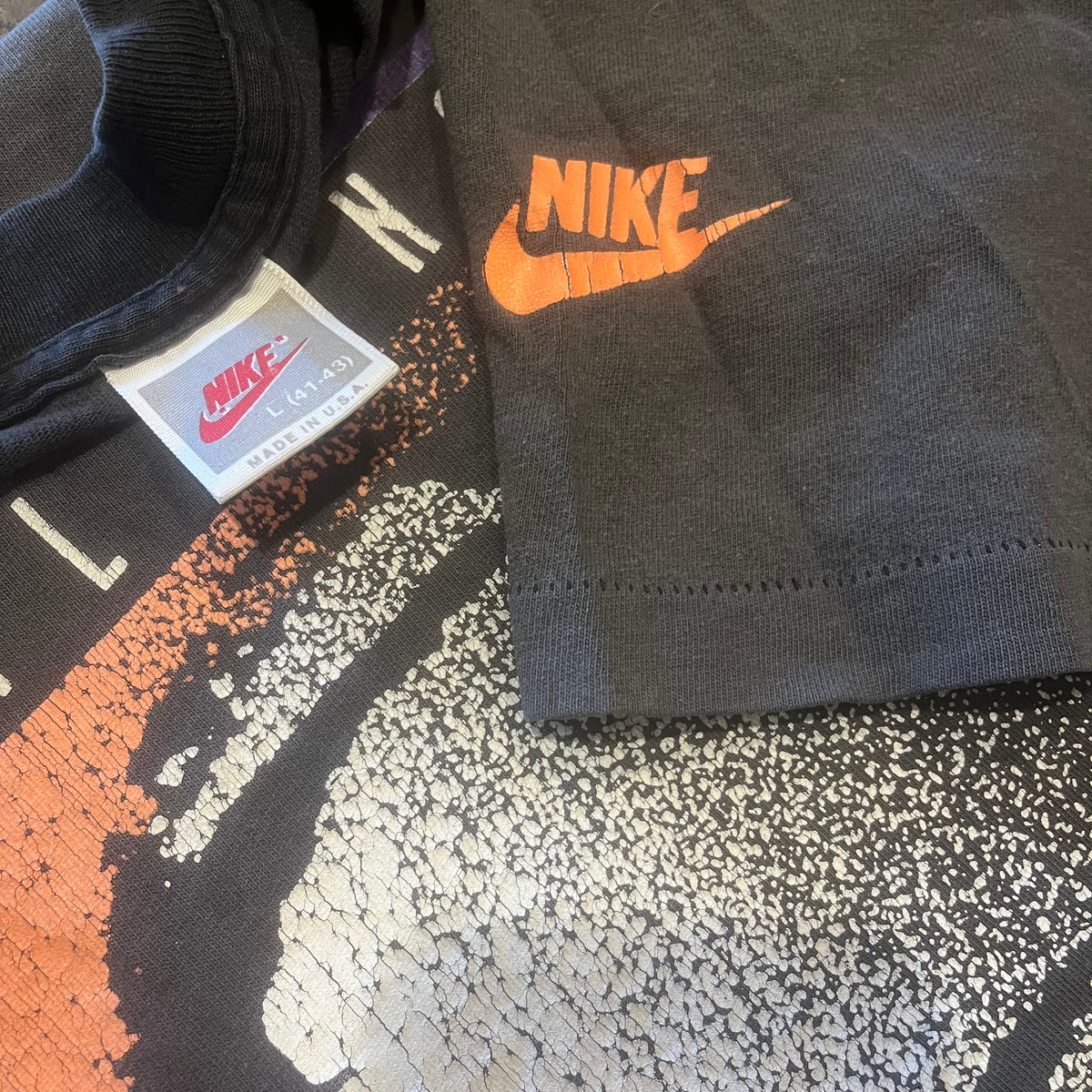 Vintage Nike Andre Agassi "Challenge Court" Sun Faded T-Shirt