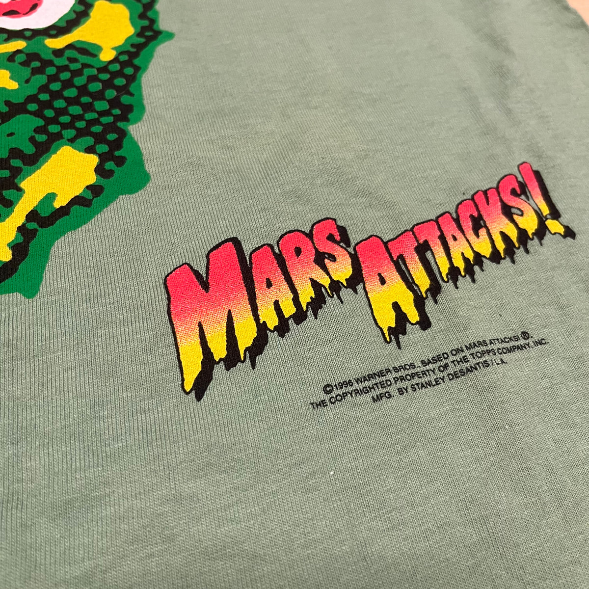 Vintage Mars Attacks! &quot;We Come In Peace.&quot; Stanley Desantis T-Shirt