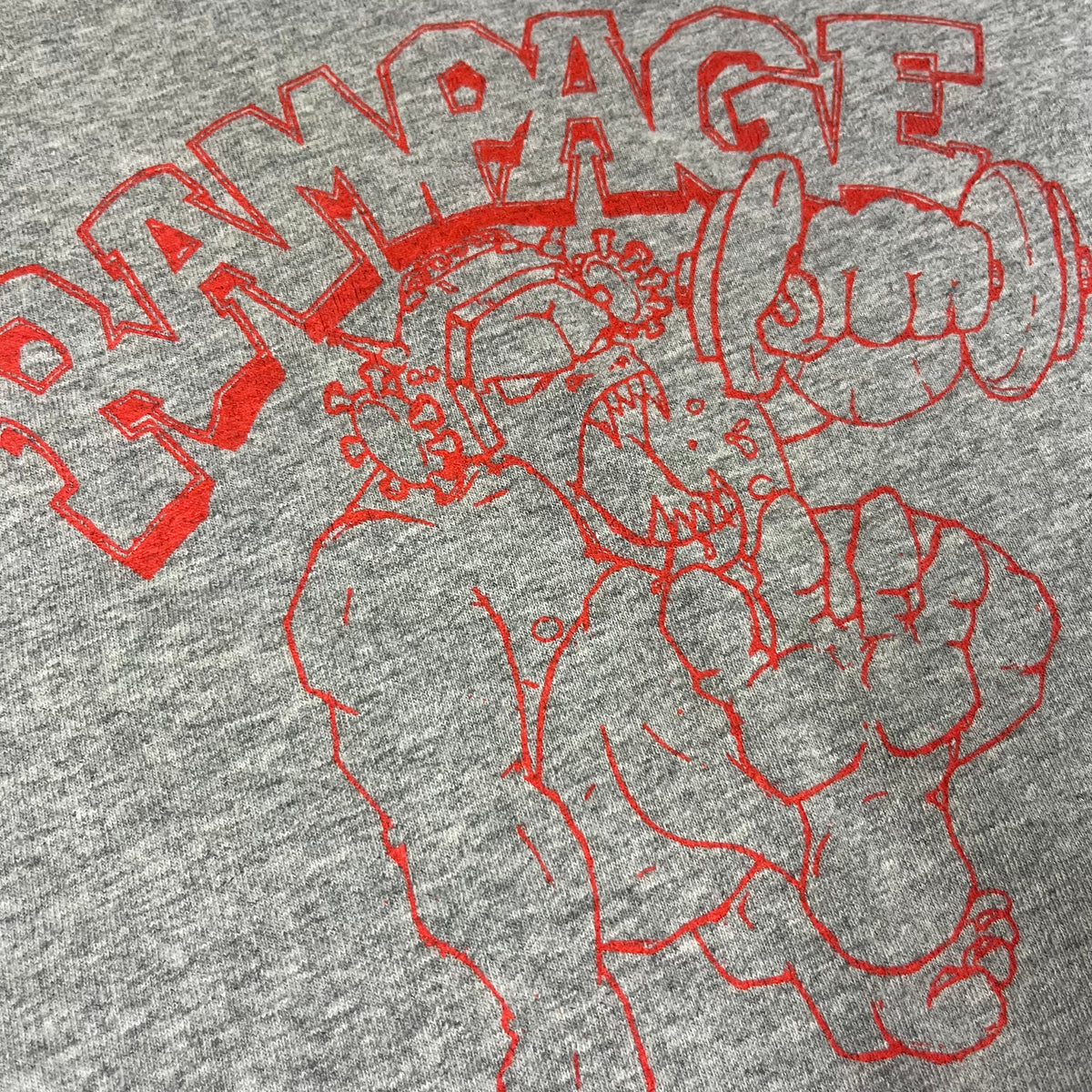 Vintage Rampage &quot;Heads In A Vice!&quot; Long Sleeve Shirt