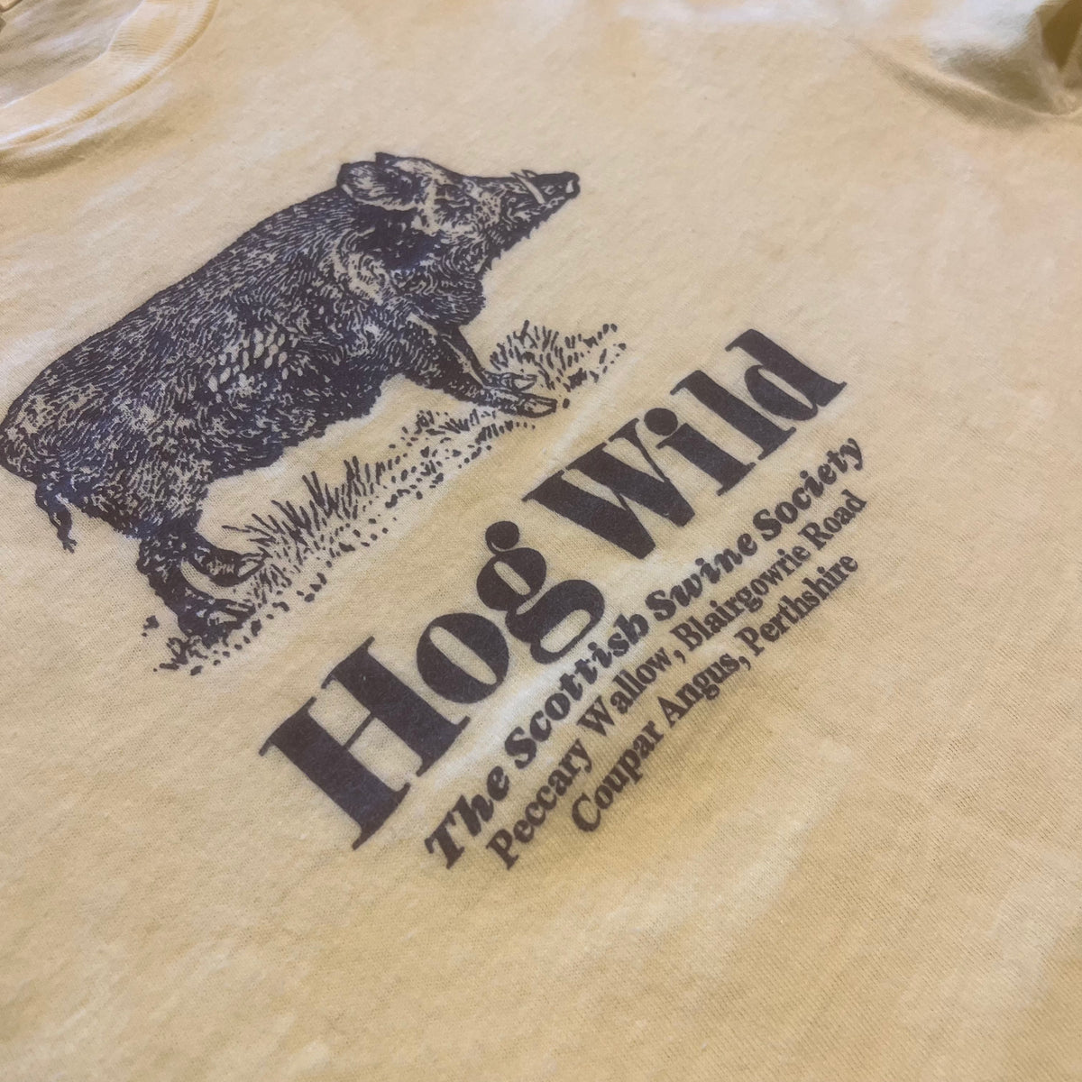 Vintage The Scottish Swine Society "Hog Wild" T-Shirt - jointcustodydc