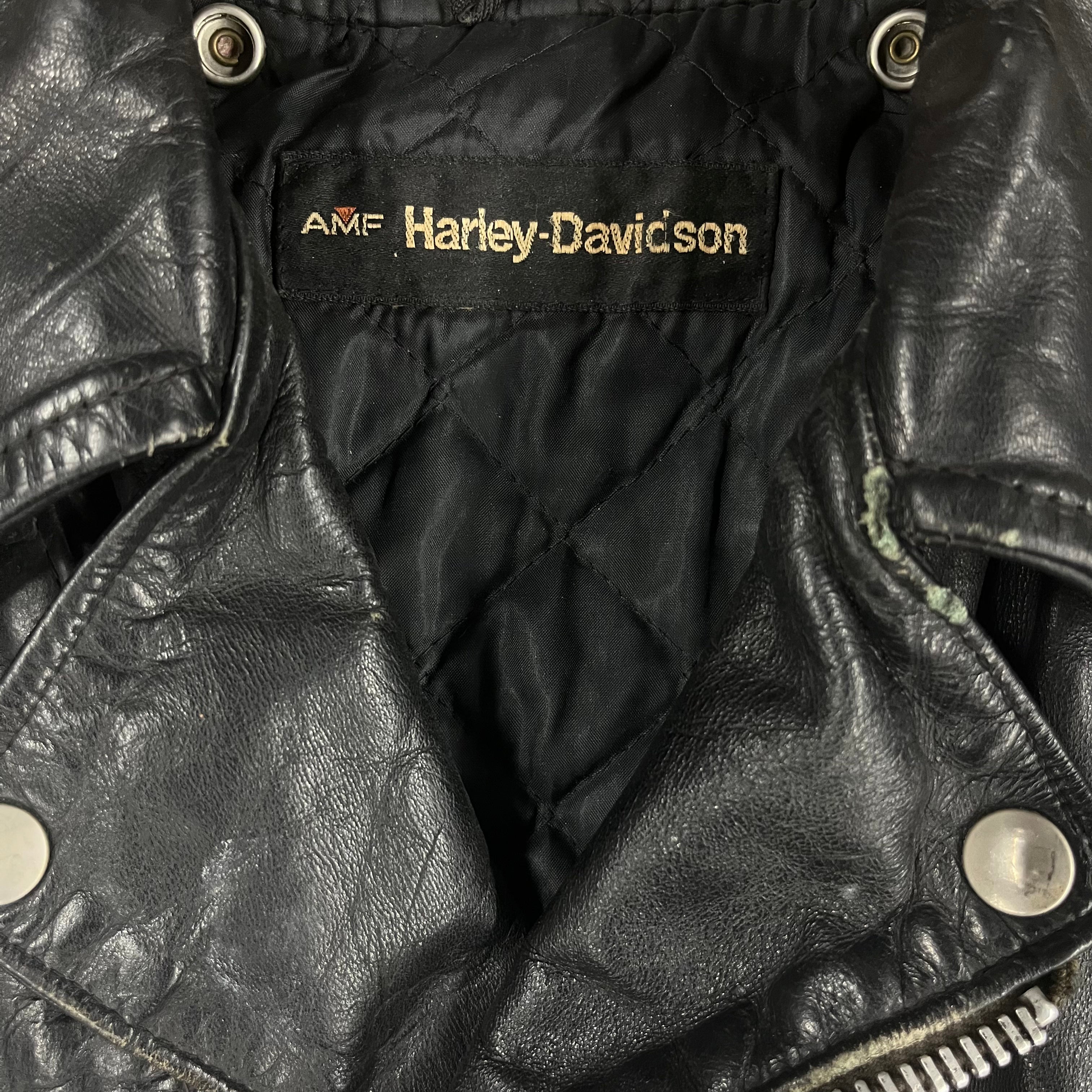 vintage Harley Davidson branded women's riding pants leather studded
