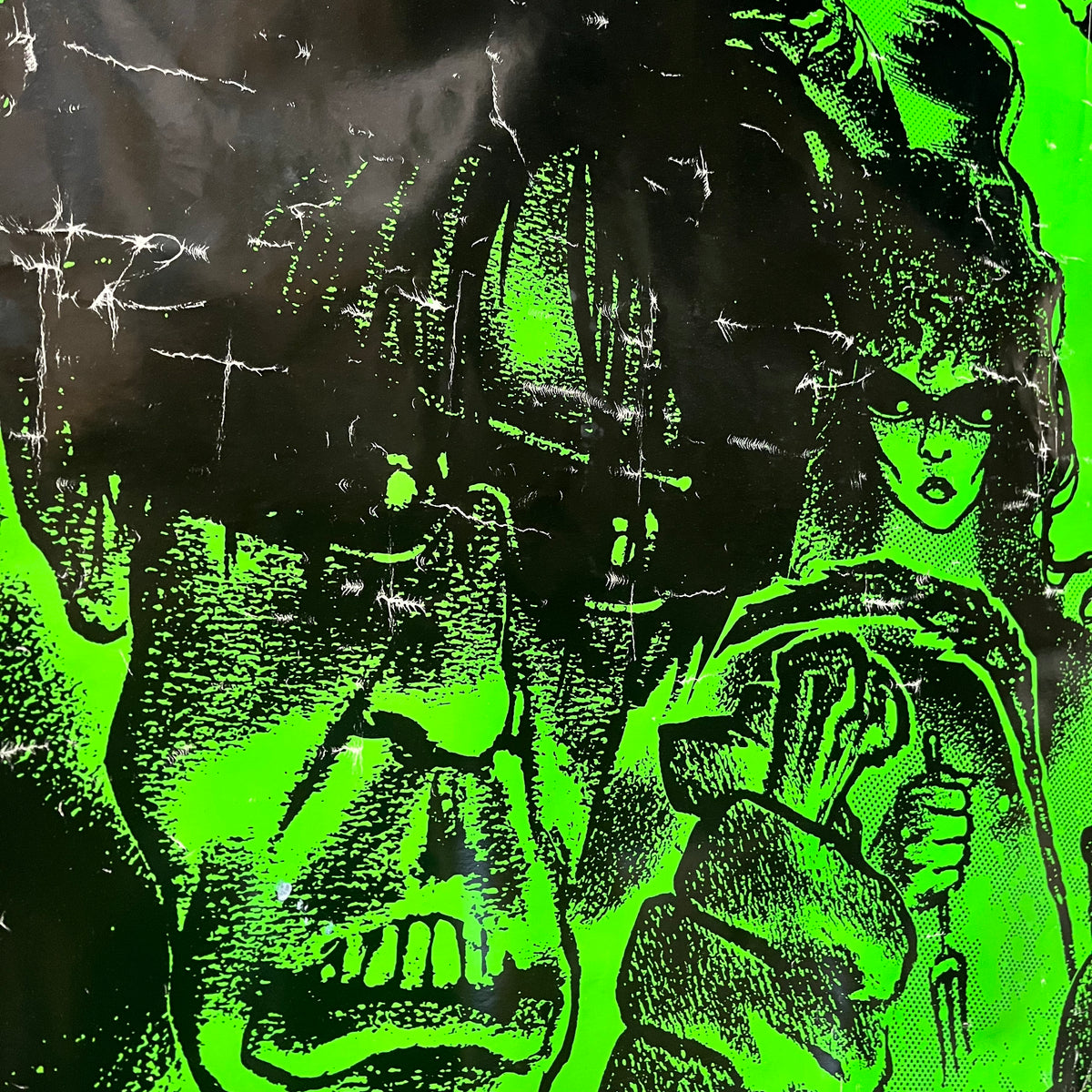Vintage The Cramps "...Off The Bone" Promotional Poster