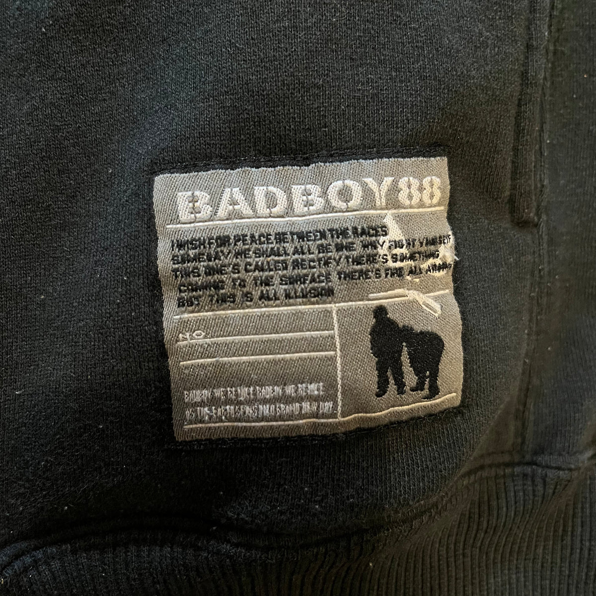 Vintage Bad Boy MMA "San Diego" Embroidered Crewneck Sweatshirt With Pockets