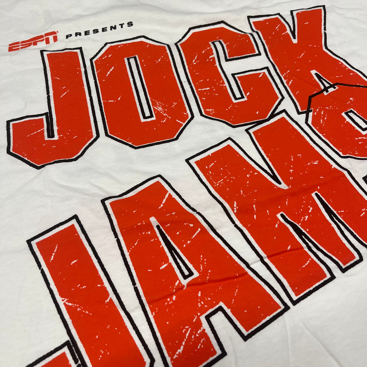 Vintage ESPN Presents &quot;JOCK JAMS&quot; Promotional Tommy Boy T-Shirt