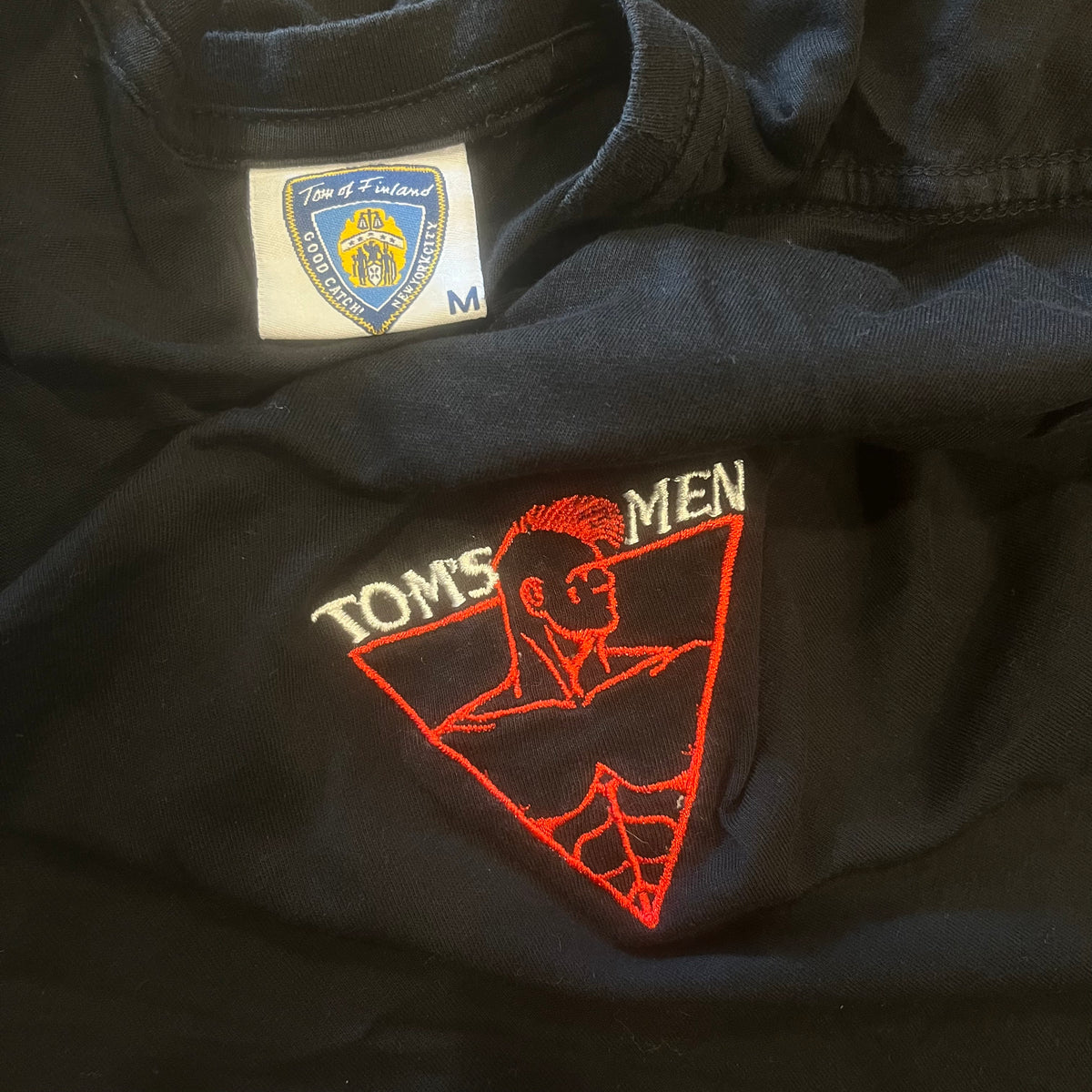 Vintage Tom Of Finland &quot;Tom&#39;s Men&quot; T-Shirt