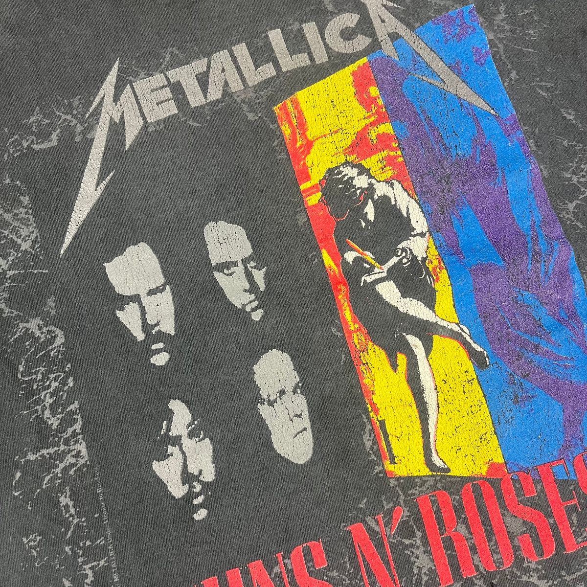 Vintage Metallica/Guns N&#39; Roses &quot;1992&quot; US Tour T-Shirt