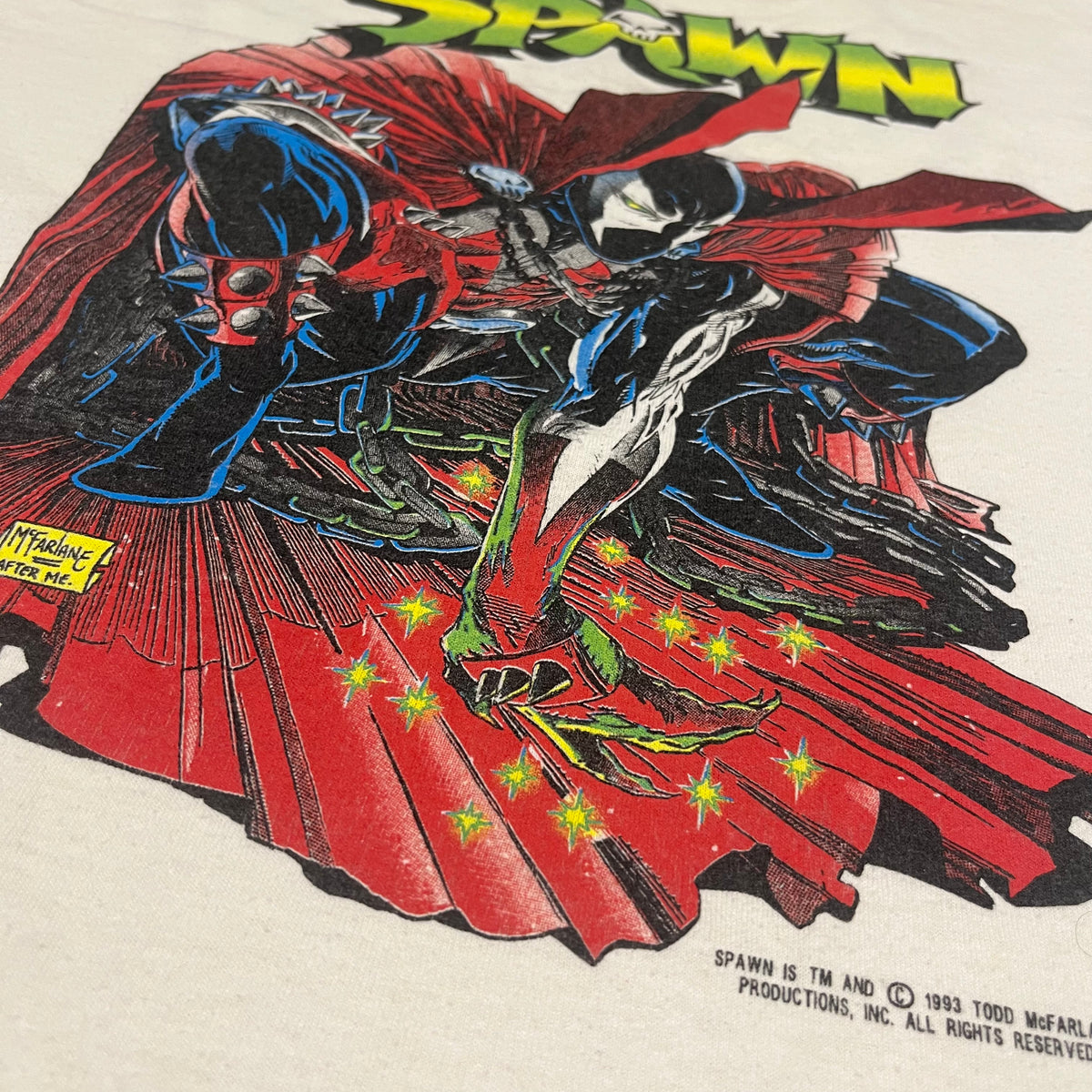 Vintage Spawn &quot;1993&quot; Todd McFarlane T-Shirt