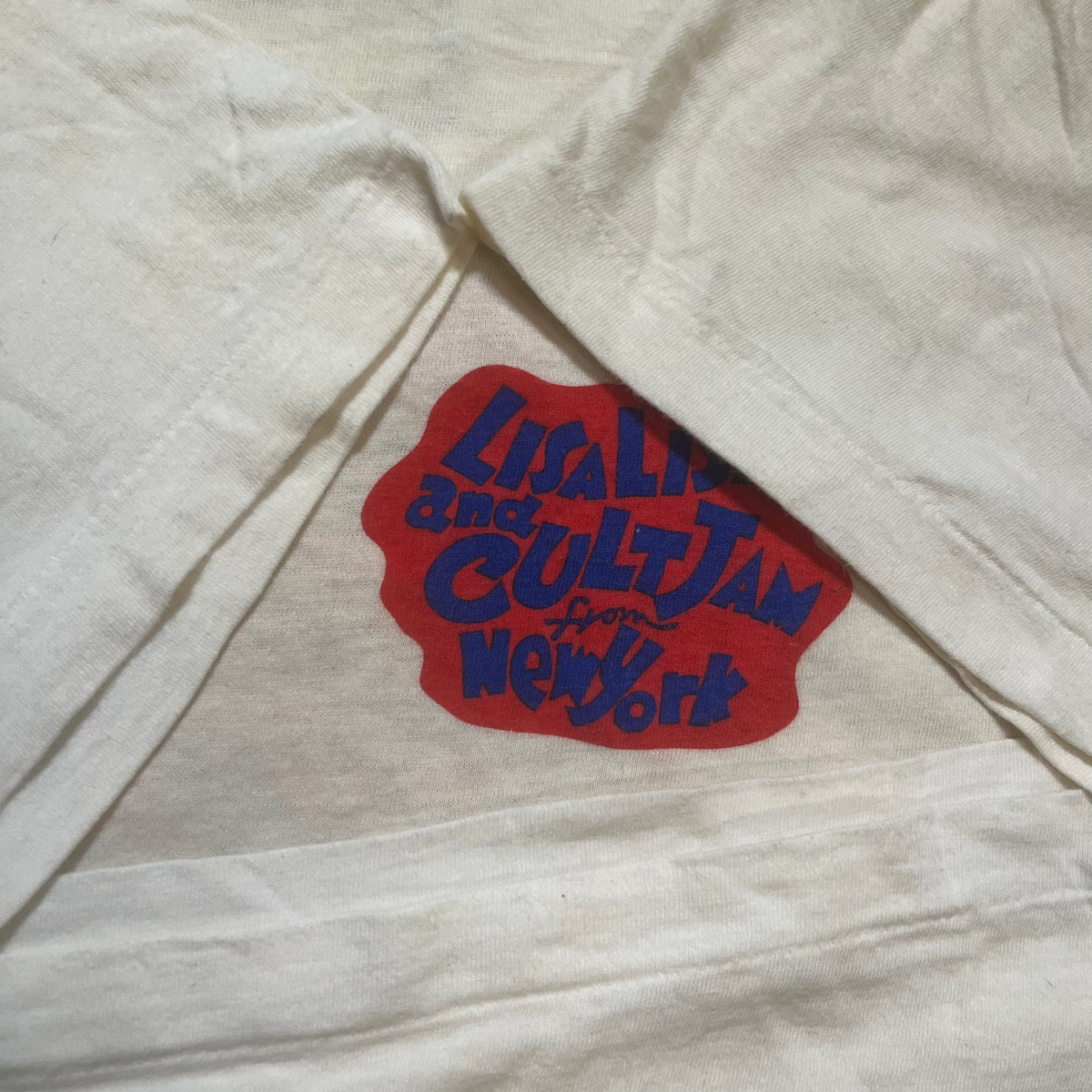 Vintage Lisa Lisa &amp; Cult Jam &quot;Head To Toe&quot; CBS/Sony Promotional T-Shirt