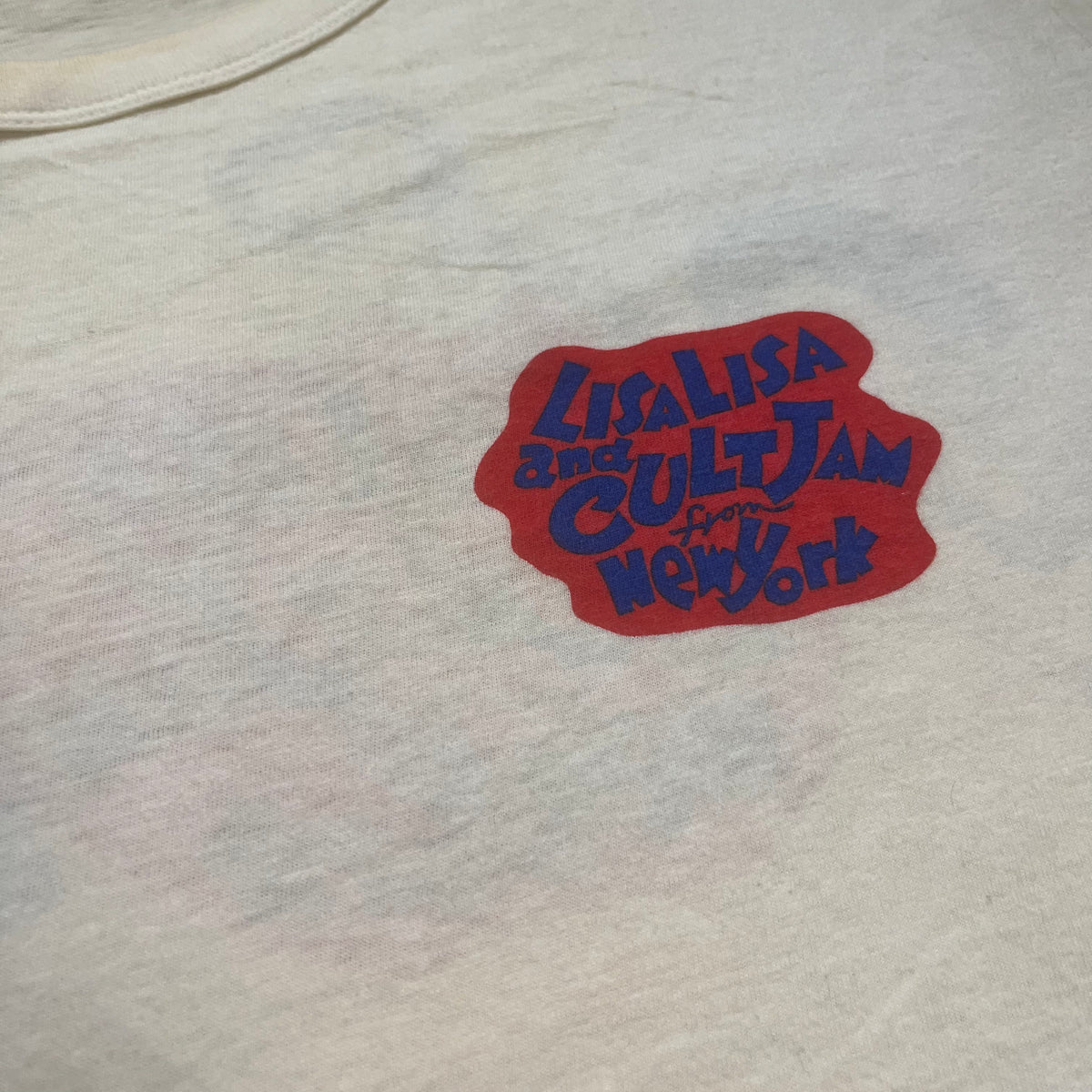Vintage Lisa Lisa &amp; Cult Jam &quot;Head To Toe&quot; CBS/Sony Promotional T-Shirt