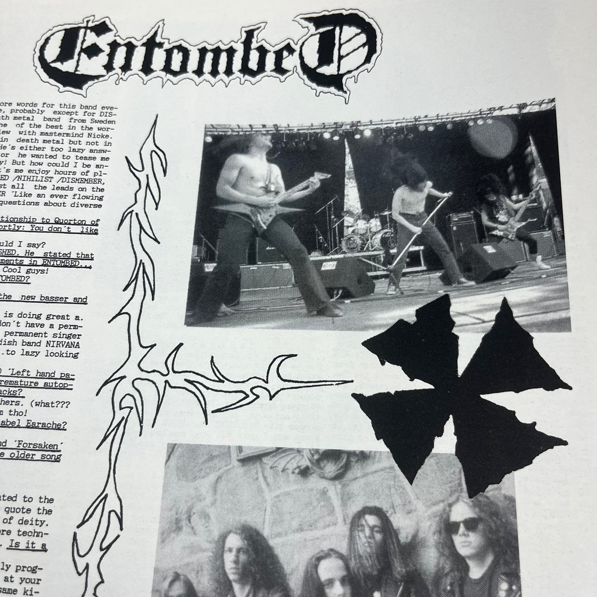Vintage Remains Magazine &quot;Entombed Ripping Corpse&quot; Issue #2