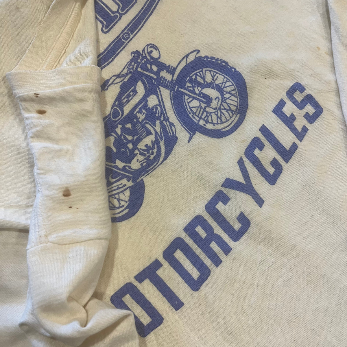 Vintage Triumph Motorcycles '60s "Bob Dylan" T-Shirt