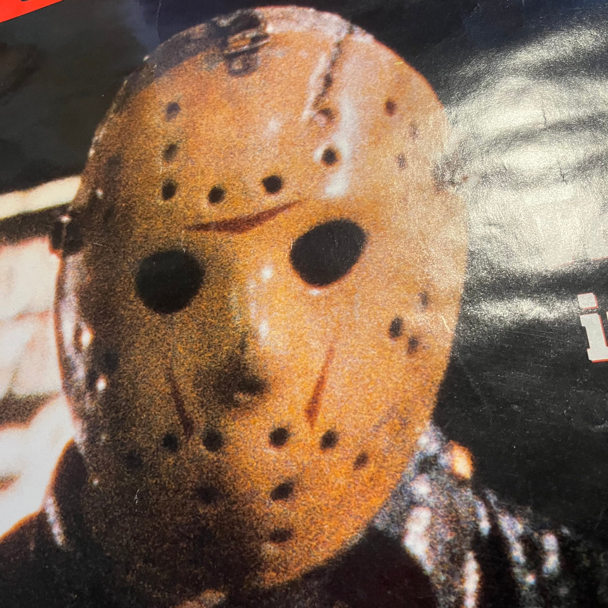 Vintage Friday The 13th Part VIII &quot;Jason Takes Manhattan&quot; Promotional Paramount Pictures Door Poster