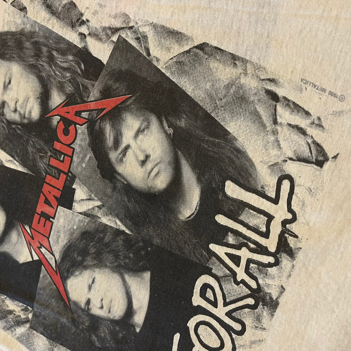Vintage Metallica "And Justice For All" Cut Off Shirt