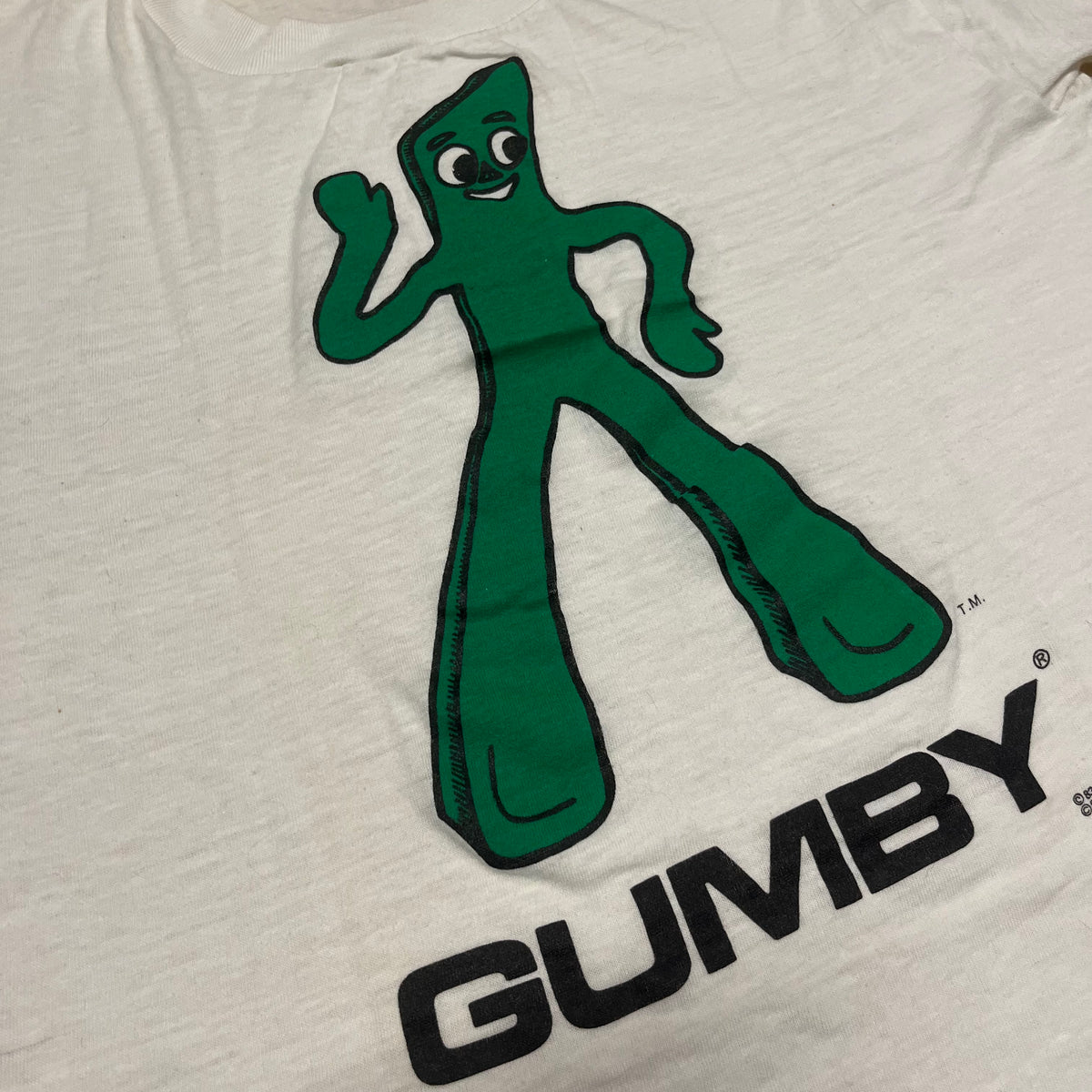 Vintage GUMBY &quot;Art Clokey&quot; T-Shirt