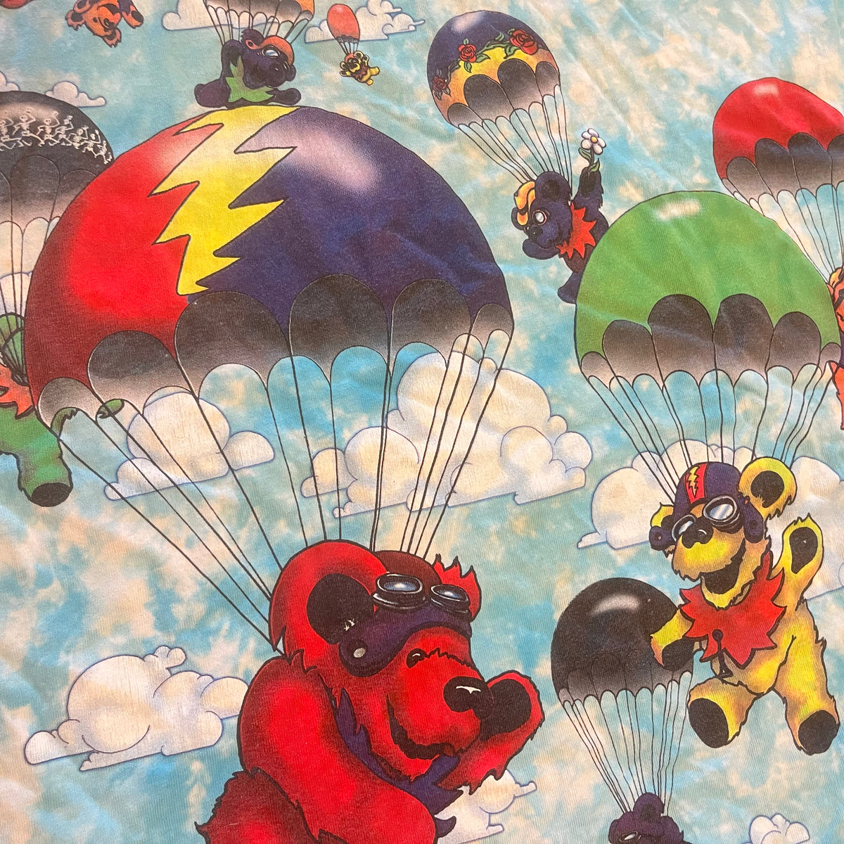 Vintage Grateful Dead &quot;Parachute&quot; &#39;93 T-Shirt