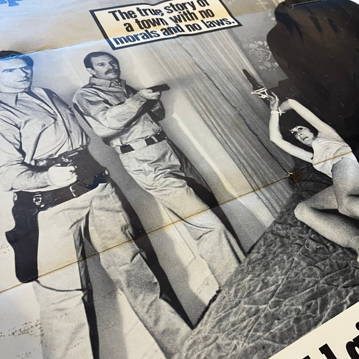 Vintage I Spit On Your Grave "Sean McGregor" Cinemation Industries Jerry Gross Promotional Poster