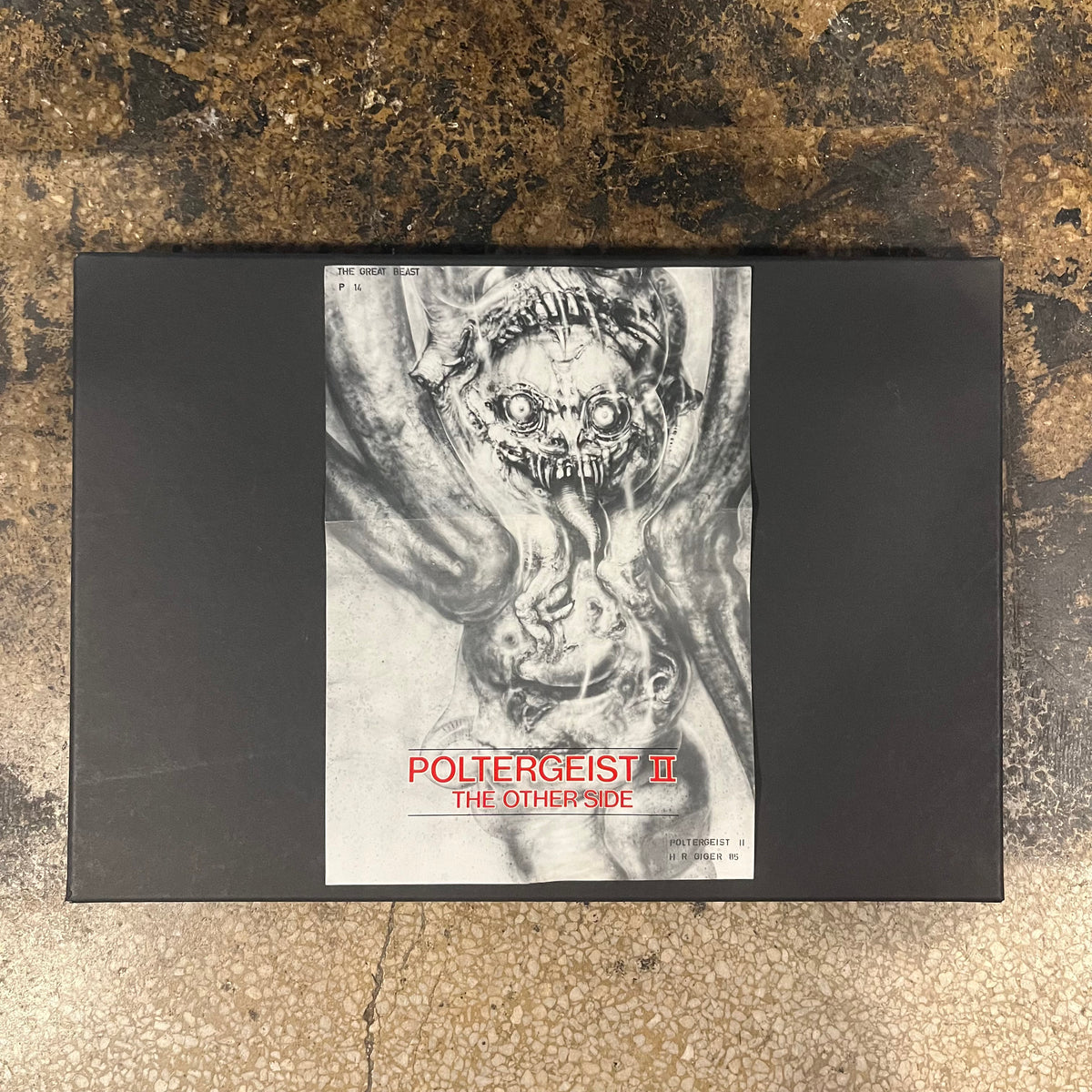 Vintage Poltergeist II The Other Side &quot;HR Giger&quot; Promotional Double-Sided Poster