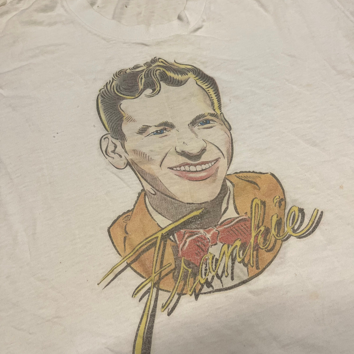 Vintage Frank Sinatra Frankie &quot;The Main Event&quot; Promotional T-Shirt