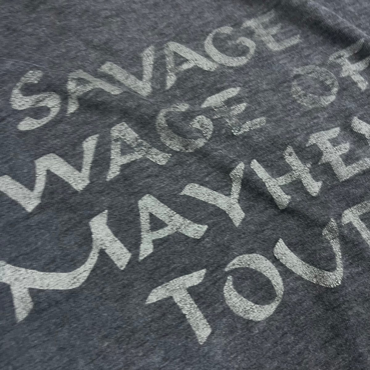 Vintage Nasty Savage &quot;Savage Wage Of Mayhem&quot; Tour T-Shirt