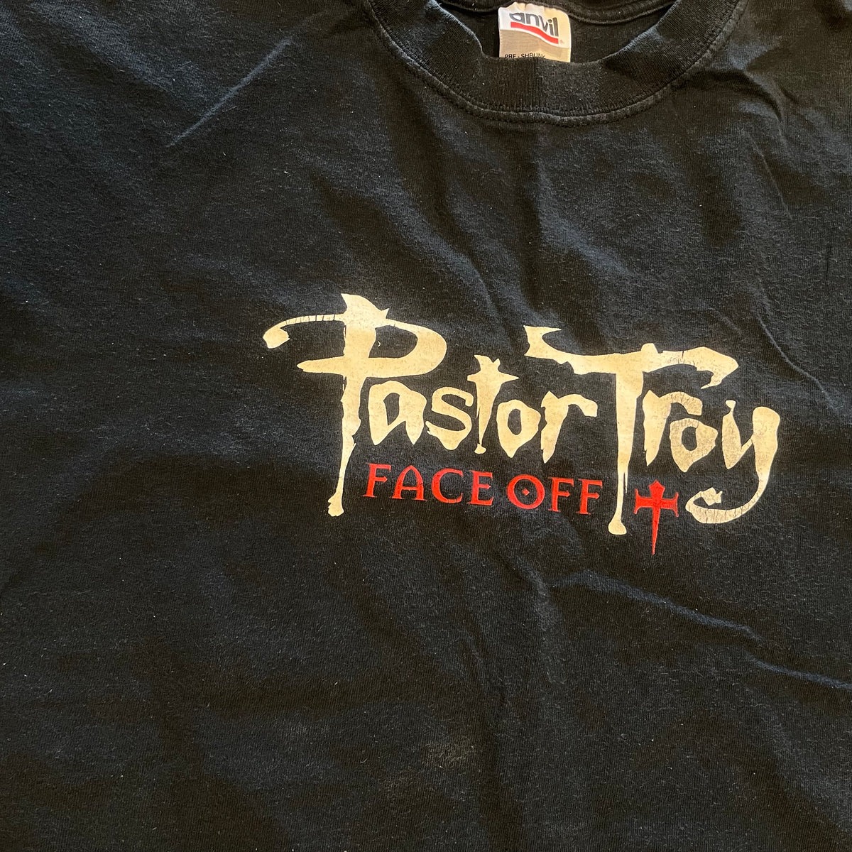 Vintage Pastor Troy &quot;Face Off&quot; Madd Society Records Promotional T-Shirt