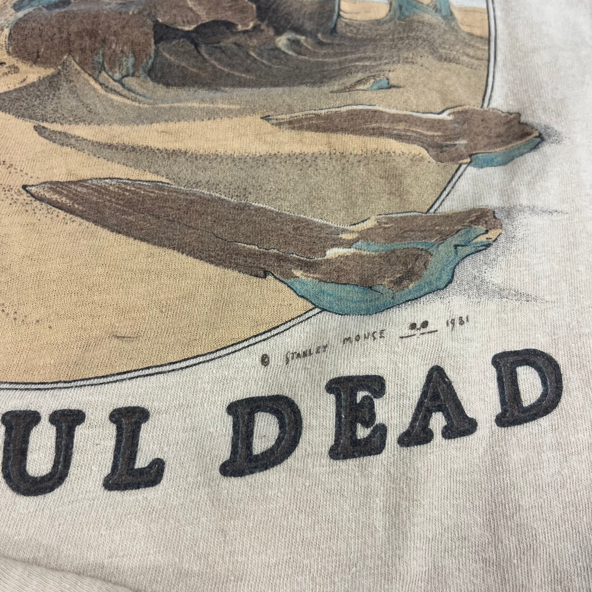 Vintage Grateful Dead &quot;Stanley Mouse &#39;81&quot; T-Shirt